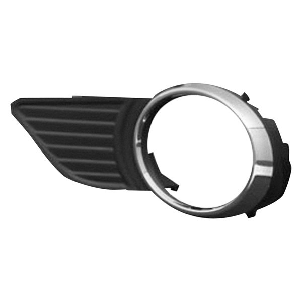  FOG LIGHT BEZEL LH ; CHROME RING/BLACK; SIENNA 2011-2017 ( EXCEPT SE )