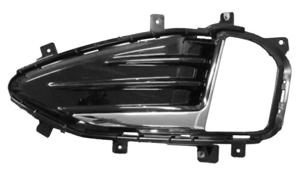  FOG LIGHT BEZEL LH; BLACK/CHROME;FOR SE/SEL/TITANIUM; EDGE 2019-2024 ( EXC ELITE )