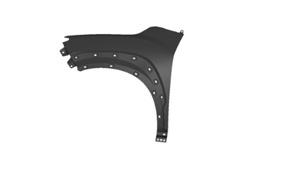  FENDER LH; STEEL; KONA 2018-2023