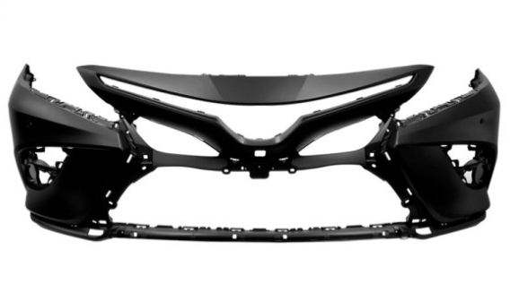  FRONT BUMPER PRIMED; W/ SENSOR AND AROUND VIEW MONITOR; FOR XSE ; CAMRY 2018-2020 CAPA